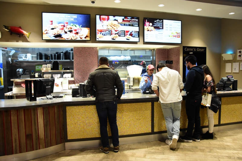 Opening of Raising Cane's